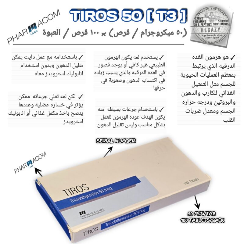 T3 TIROS (50MCG X 100TBS)