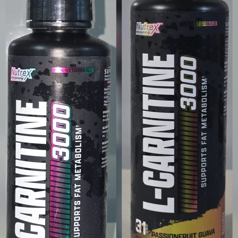 "NUTREX L.CARNITINE LIQUID 3000mg. 31srv"