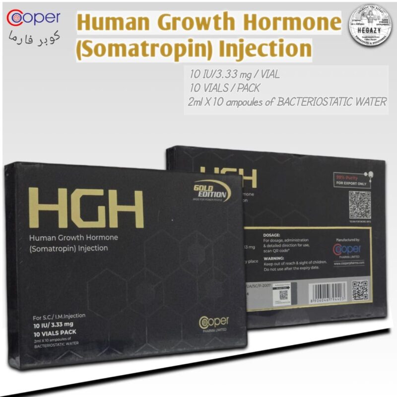 Human Growth Hormone (HGH) Somatropin 100IU Cooper pharma
